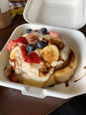 “Make your own” cinnaroll  at Cinnaholic  in Cary