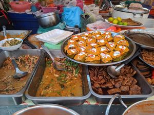 All vegan at Art Aharn Jay in Bangkok