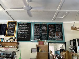 Menu  at Yallingup General Store and Cafe in Yallingup