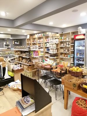 in store at Gusto Organik in Istanbul