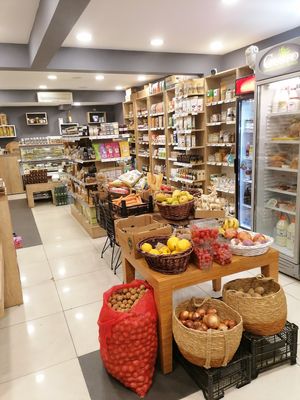 in store at Gusto Organik in Istanbul