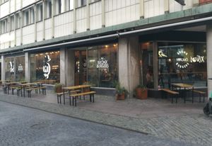 Front Side at Bastard Burgers in Malmo