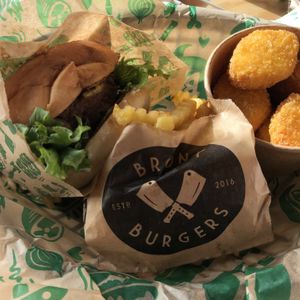 Vegan meal at Bastard Burgers in Malmo