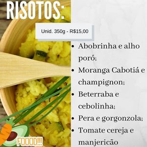 Risotos at Juh Food in Passo Fundo