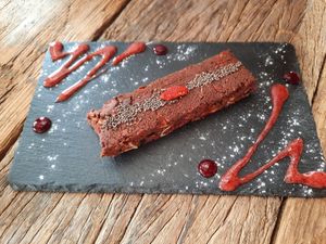 Barra de cacao at Cafe Bohème   in Antigua