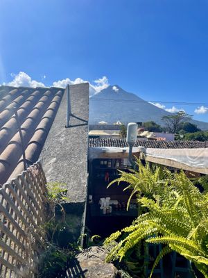 Volcan Agua  at Cafe Bohème   in Antigua