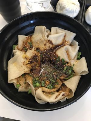 Biang Biang noodles at Mian in Vilnius