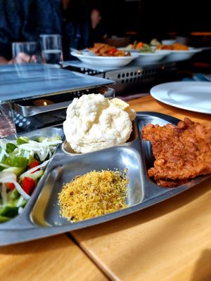 Atjar etc as side dishes at Keraton Damai in The Hague