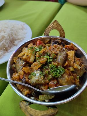 Eggplant ... at Ganesh Indian Restaurant in Cat Ba