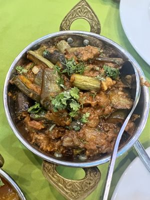 Aubergine curry   at Ganesh Indian Restaurant in Cat Ba