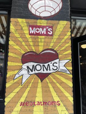 Outside  at Mom's Kitchen & Bar in New York City