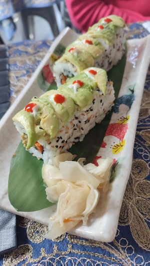 Vegan sushi at Kuma in Segovia