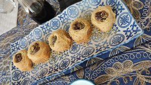 Pistachio nests at Kuma in Segovia