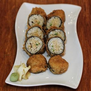 V Crunch Roll at V.L.C Vegan Eatery in Orlando