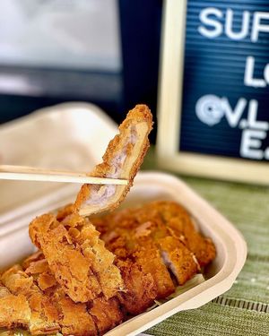 Taro Chick’n at V.L.C Vegan Eatery in Orlando