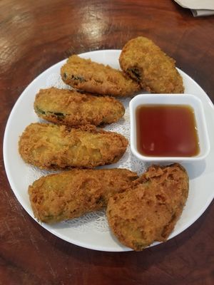 Jalepeno Poppers at V.L.C Vegan Eatery in Orlando