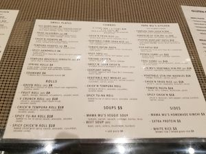 Menu at V.L.C Vegan Eatery in Orlando
