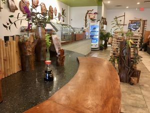 Interior at V.L.C Vegan Eatery in Orlando