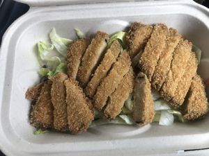 Fish Katsu at V.L.C Vegan Eatery in Orlando
