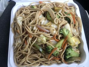 Papa Wu’s Vegetable Stir-Fry at V.L.C Vegan Eatery in Orlando