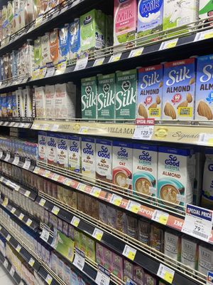 This was just the milk aisle!     at Villa Market - Sukhumvit Rd in Bangkok