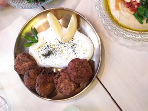 Albóndigas at Barganzo in Madrid