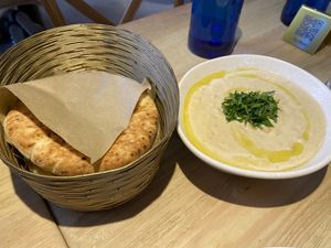 Hummus Masabbaha  at Barganzo in Madrid