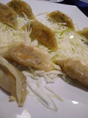Dumplings at Amitabul in Chicago