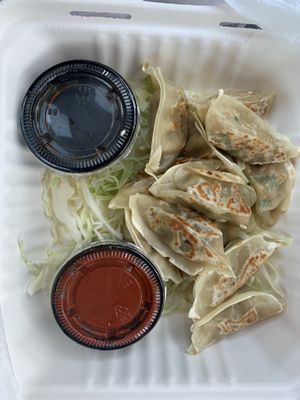 Dumplings  at Amitabul in Chicago