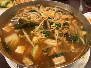 Dr. K’s healing energy soup   at Amitabul in Chicago