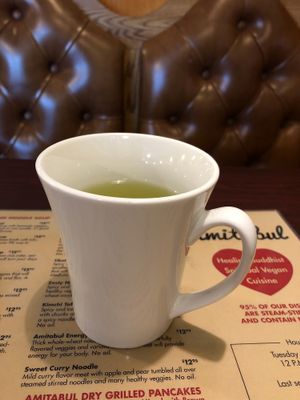 Green tea  at Amitabul in Chicago