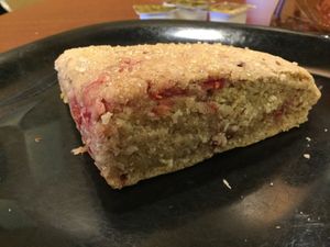 Scone at Grind Coffee House in Cedar City