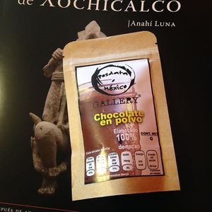 chocolate en polvo at Posdata Cafe in Mexicali