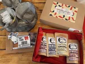 coleccion de cafe at Posdata Cafe in Mexicali