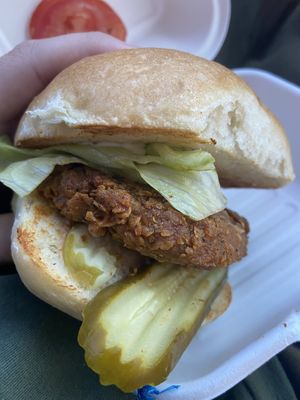 Spicy Chicken Sandwich.  at Kindred in New Orleans