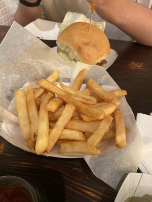 French Fries.  at Kindred in New Orleans