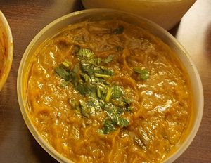 Paratha experiment (curry) can't go wrong at Annapurna in Chicago