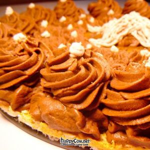 raw vegan chocolate mousse tarte at Eternal Delight in Christchurch