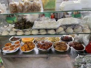 Soup ingredients   at Pho Chay Nhu in Ho Chi Minh City
