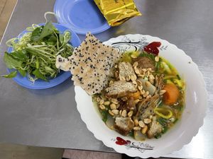 Mi Quang   at Pho Chay Nhu in Ho Chi Minh City