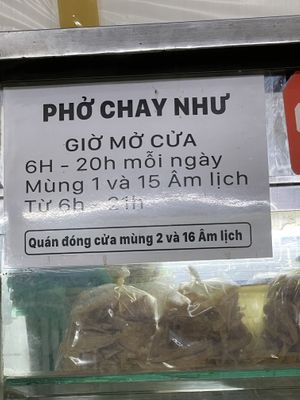   at Pho Chay Nhu in Ho Chi Minh City