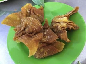 don’t try these won tons if you’re vegan at Pho Chay Nhu in Ho Chi Minh City