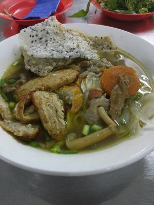 Mì Quảng at Pho Chay Nhu in Ho Chi Minh City