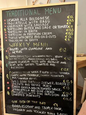 Clearly labeled   at Sfoglia Rina in Bologna