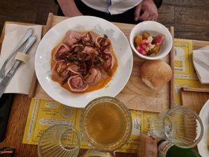 Tortellini mit Süßkartoffelfüllung at Sfoglia Rina in Bologna