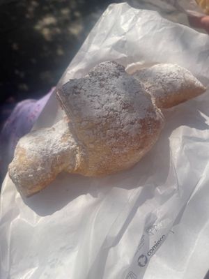  Vegan chocolate stuffed croissant   at Panificio Giovanni Volpe in Venice