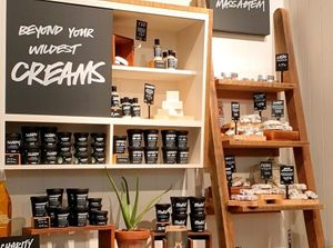 Creams at LUSH - Colombo in Lisbon