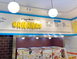 Inside store at Morgenstern's BANANAS in New York City