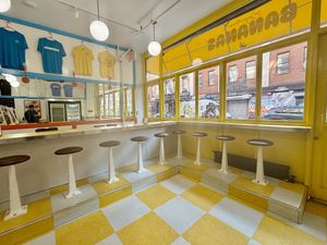   at Morgenstern's BANANAS in New York City