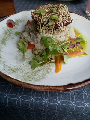 Grilled beetroot at Noot in Parnu